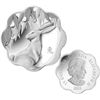 Image 1 : RCM Lot;  2011 $15 Lunar Lotus - Year of the Rabbit (2nd in series) .
