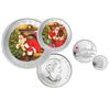 Image 1 : RCM Lot;  includes 2012 50¢ Proof - Santa's Magical Visit & 2012 $1 Proof Ann. Loon.  Lot of 2 coins