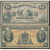 Image 1 : The Bank of Nova Scotia; 1935 $10 & The Royal Bank of Canada 1935 $10.  Lot of 2 notes VG to F.
