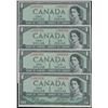 Image 1 : 1954 $1 BC-29b #LA1601353-356, PCGS CH UNC64EPQ.  Lot of 4 consecutive notes.