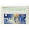 Image 1 : 2002 $5 BC-62b #HNR1234657 Ladder number, CCGS Superb Gem UNC67.  Special and Fancy serial numbered 