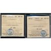 Image 1 : Nfld 1941c 5¢ ICCS MS63 & MS64.  Lot of 2 ICCS coins.