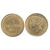 Image 1 : Nfld 1870 $2 Gold Obv 2 ICCS AU55.