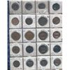Image 1 : Canadian Coinage Lot;  includes Tokens(14) a small assortment of common issues, 1859-1920 Lg Cents, 