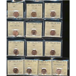 1951 1¢, 1954 SF, 1979, 1979 Dbl 979, 1980, 1986, 1988, 1991, 1993, 1996, 2002P, 2003P New Eff. & 20