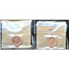 Image 1 : 2002 1¢ & 2005 ICCS MS67RD.  Lot of 2 gem issues.