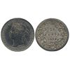 Image 1 : 1875H 25¢ ICCS EF40.  Nice key issue designated with planchet flaw.