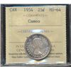 Image 1 : 1954 25¢ ICCS MS64 Cameo.