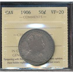 1906 50¢ ICCS VF20.