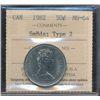 Image 1 : 1982 50¢ SmBds Type 2 ICCS MS64.