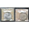 Image 1 : 1935 $1 MS64 & 1936 MS63.  Lot of 2 ICCS graded coins.