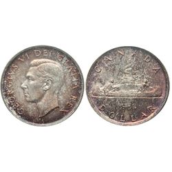 1952 $1 ICCS MS66  Attractively toned over full underlying lustre.  Superb Gem with a sharp strike a