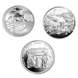 RCM Lot;  includes Proof 50¢ 2001-2003 Festivals set complete in holder.