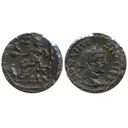 Roman Provincial Coinage - Diocletian Tetradrachm. Zeus Year 7, M4968. Alexandria EF for grade.