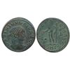 Image 1 : Roman Imperial Coinage; Maximinus II Follis. Obv: MAXIMINVS FIL AVGG; Rev: GENIO CA-ESARIS. Genius s
