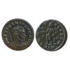 Image 1 : Roman Imperial Coinage; Licinius I Follis. Obv: IMP LICINIVS P F AVG; Rev: GENIO - POP ROM. Genius s
