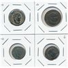 Roman Imperial Coinage Lot;  Includes 4 bronze coins. (2) Galerius as Augustus; Follis. Genius mint 
