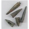Ancient Greek & Roman Bronze Arrowheads, 800 - 600BC.  Probably unearthed at ancient battlefields ne