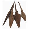 Ancient Roman Iron Arrowheads.  Lot of 4 pcs (2''-2,5'' in length) all probably dug out of the groun