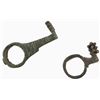 Image 1 : Ancient Roman;  bronze Key Rings 2nd - 5th century AD. Intact with deep-cut grooves and nice olive-g