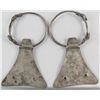 Image 1 : Ancient Greek Silver earrings, dated 5-4 BC approx.