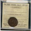 Image 1 : French Regime; 1618R DblT ICCS VF20.