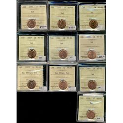 USA; 1854 Half Dime, 1911 10¢, 1853 25¢, 1914 25¢, 1853 50¢ & 1909 50¢.  Lot of 6 different coins VG