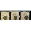 Image 1 : Breton 585,589 & 630 ICCS MS62.  Lot of 3 issues.