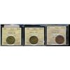 Image 1 : Breton 587,632 & 741 ICCS MS63.  Lot of 3 tokens.