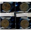 Image 1 : Breton 719, PC-6A1, PC-6A2, PC-6C2 & PC6B5.  Lot of 4 coins VF to XF.