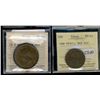 Image 1 : Breton 919 PE-7C1 &909 NB-2A ICCS EF45.  Lot of 2 tokens.