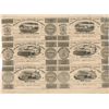 Image 1 : Champlain & St. Lawrence Rail Road; 1837 uncut remainder sheet.