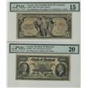 Image 1 : The Canadian Bank of Commerce; 1935 $5 #A265749 CH F15& The Bank of Montreal 1935 $20 VF20.   Lot of