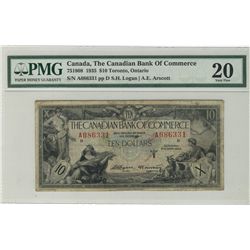 The Canadian Bank of Commerce;1935 $10 #A086331 CH-75-18-08 PMG VF20.