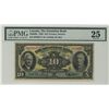 Image 1 : The Dominion Bank; 1938 $10 #297697 CH-220-28-04 PMG VF25.