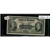 Image 1 : The Bank of Montreal, 1938 $10 #108615 CH-505-62-04.  A nice original VF+ issue.