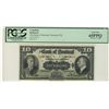 Image 1 : The Bank of Montreal; 1938 $10 #249633 CH-505-62-04  PCGS  UNC65PPQ.