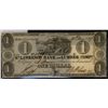 Image 1 : The St. Lawrence Bank and Lumber Company; 1837 $1 #3899 CH-665-10-02.  Original AU issue.