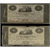 Image 1 : The Bank of Upper Canada; 1820 $2 CH-765-12-04.  Lot of 2 notes F to VF+.