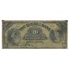 Image 1 : The Quebec Bank 1911 $20 #4085 CH-620-50-06 , VG with rough edges.  Catalogued as Intitutional Colle