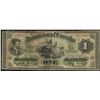 Image 1 : 1870 $1 DC-2b-i #512965.  A nice VG10 issue.