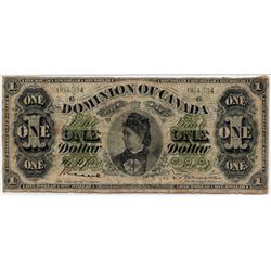 1878 $1 DC-8h #064534 Halifax, PMG VG10.