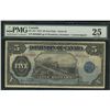 Image 1 : 1912 $5 DC-21f #B843065, PMG VF25.