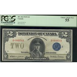 1923 $2 DC-26i #S-940741, PCGS CH AU55.