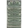 Image 1 : 1937 $1 Banknote Lot; includes 12 $1 issues VF to EF.