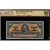 Image 1 : 1937 $50 BC-26b #BH2548897, BCS AU50 Original.