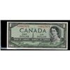 Image 1 : 1954 $1 BC-29bA #*AA0017079.    Rare DF replacement issue.  Sharp original EF.