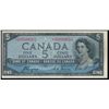 Image 1 : 1954 $5 BC-31aA #*AC0000693.  Very Rare $5 DF replacement issue.  VF for grade.