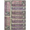 Image 1 : 1954 $10 BC-32a.  Lot of 20 notes VG to Fine.