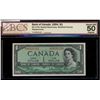 Image 1 : 1954 $1 BC-37bA #*DO0531123, BCS AU50.